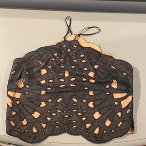 Anthropologie butterfly top